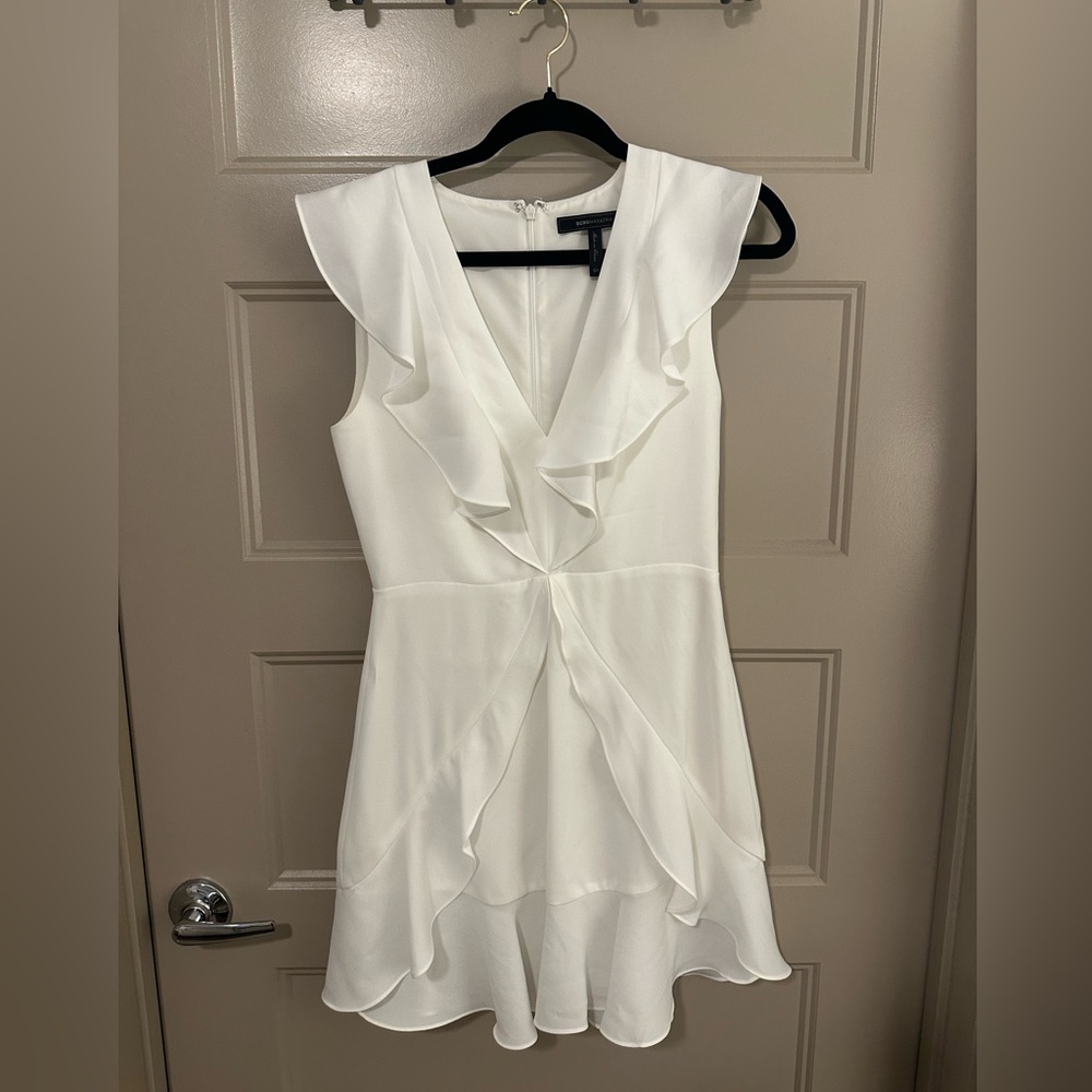 BCBGMaxAzria Ruffle Mini Dress - Picture 2 of 4